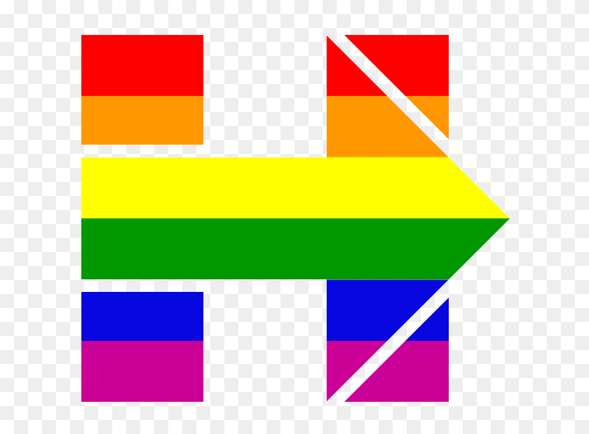656x560 Hillary For America Pride - Bandera Del Orgullo Png