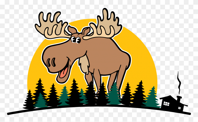 1600x946 Hillbilly Clipart House - Moose Clipart