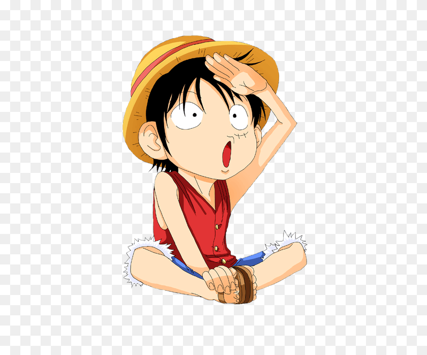 416x638 Hinh Anh Luffy Mu Rom Hai Huoc Anime One Piece - Luffy PNG