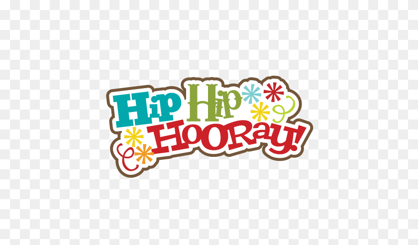 432x432 Hip Hip Hooray! Of July Scrapbook - Hooray Clipart