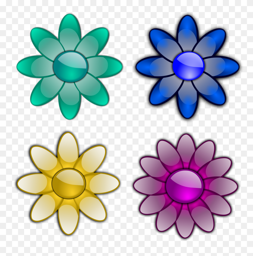1969x1995 Hippie Flower Art, We Used To Write Love And Peace On Our - Boho Flower Clipart