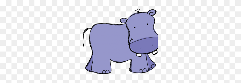 260x230 Hippo Clipart - Friction Clipart