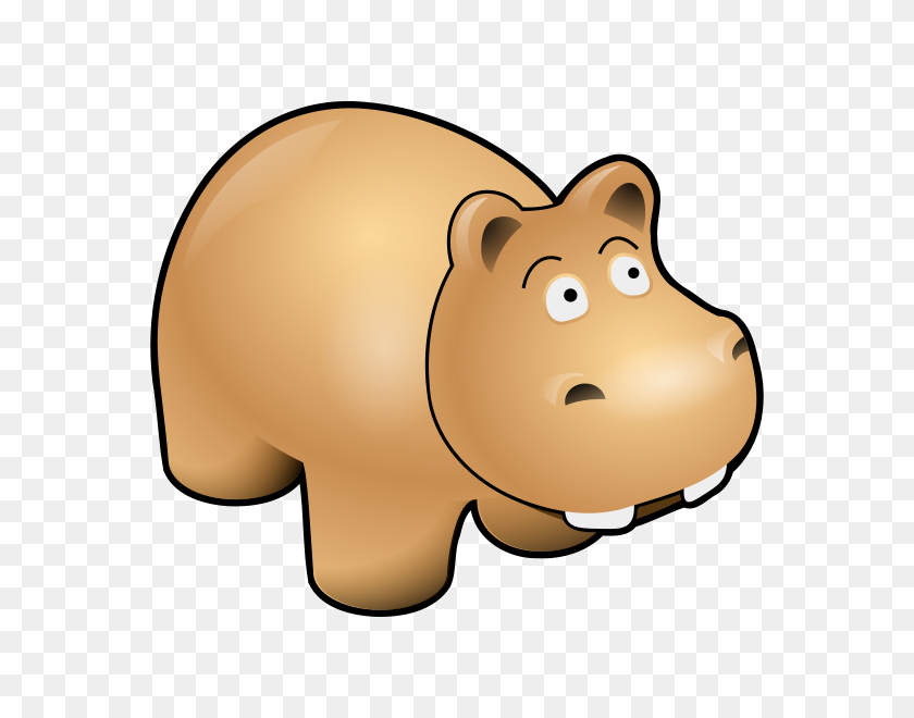 600x600 Hippo Clipart Png For Web - Hippo Clipart