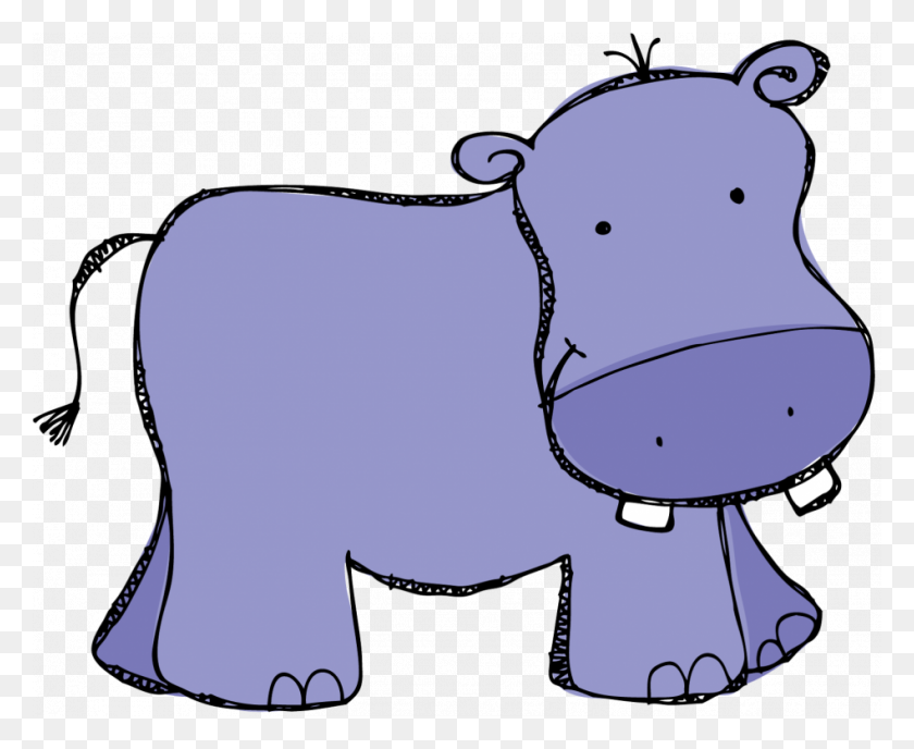 948x764 Hippo Pictures For Kids - Chicka Chicka Boom Boom Clipart