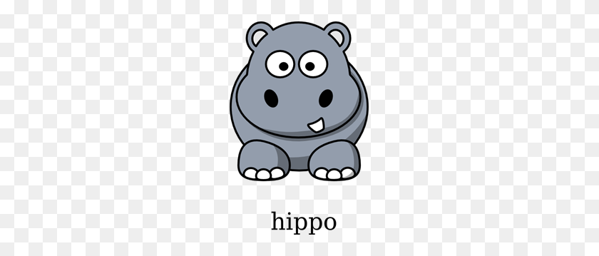 195x299 Hippo Png Clip Arts For Web - Hippo PNG