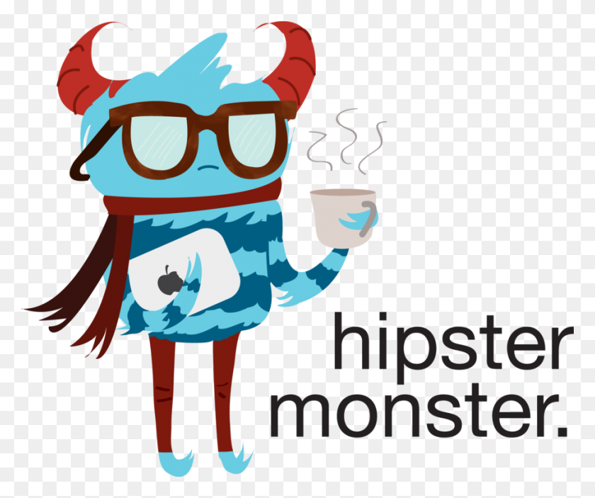 900x743 Hipster A Modern American Invention - 1940s Clip Art