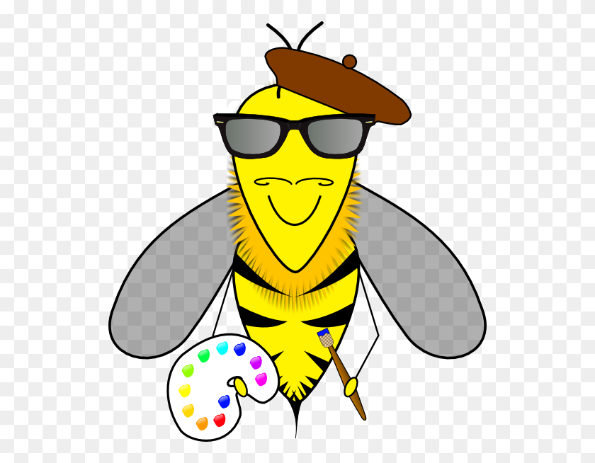 534x594 Hipster Bumblebee Clipart - Hipster Clipart