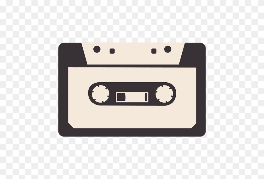 512x512 Hipster Cassette Tape - Cassette PNG