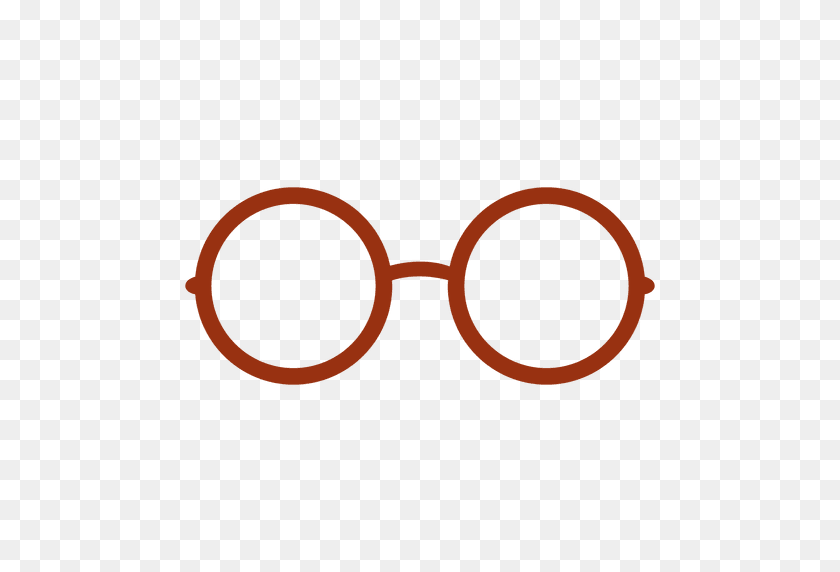 512x512 Hipster Eyeglass Icon - Lentes PNG