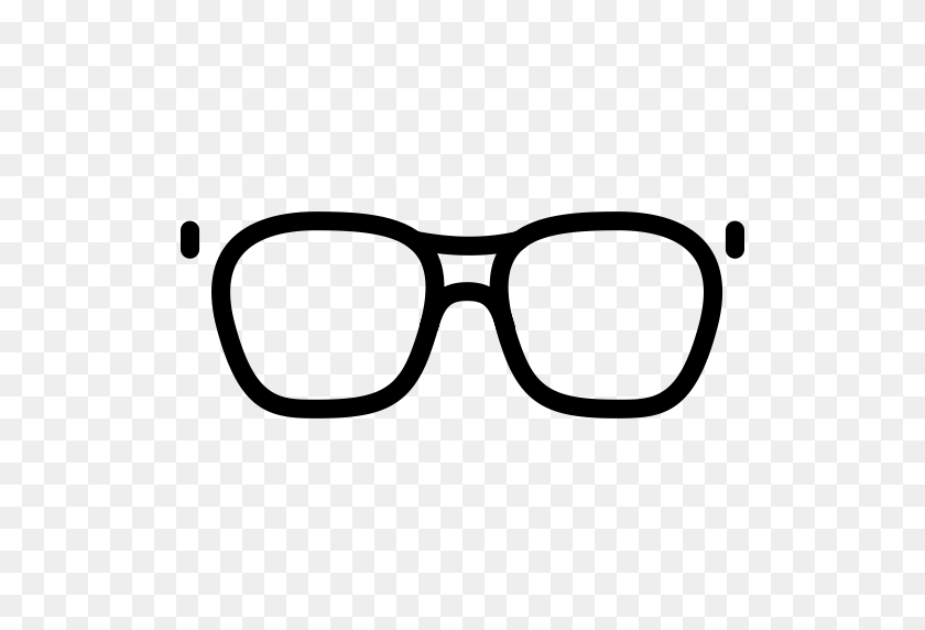 512x512 Hipster Glasses, Hipster, Retro Icon С Png И Векторным Форматом - Hipster Glasses Png