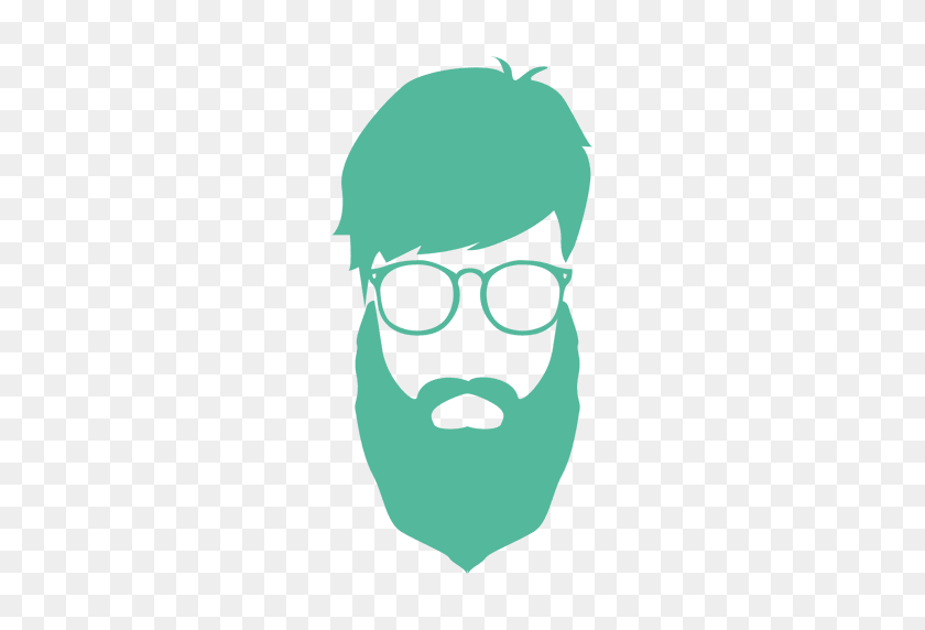 512x512 Hipster Man Beard - Facial Hair PNG