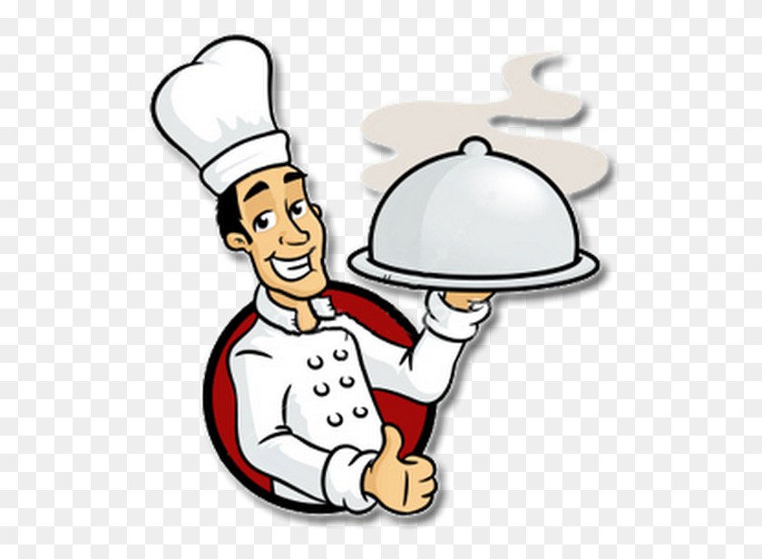 530x556 Hire The Chef For Catering Srvice - Catering Clipart
