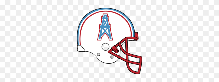 250x256 History Of The Houston Oilers - Nfl Football Helmet Clipart