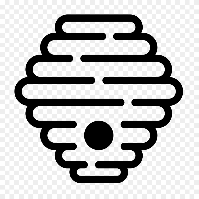 1600x1600 Hive Icon - Bee Hive PNG