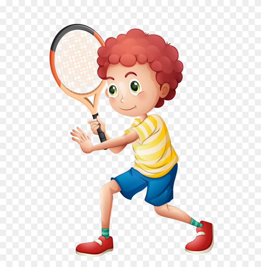 637x800 Hkde School Clipart Tennis, Tennis - Tennis Player Clipart