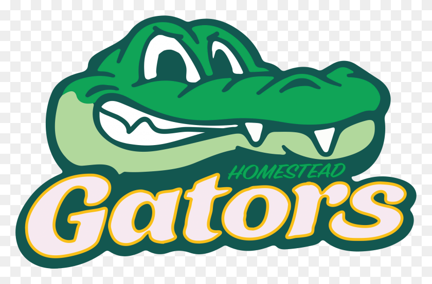 2460x1558 Hms Gator Logo Homestead Middle School - Gators Logo PNG