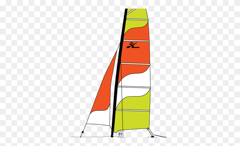 350x450 Hobie Kayaks And All Things Hobie - Sailboat Clipart PNG