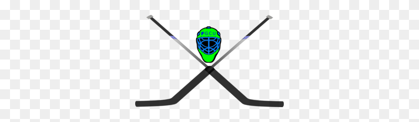 298x186 Hockey Mask Crossed Sticks Clip Art - Crossed Lacrosse Sticks Clipart