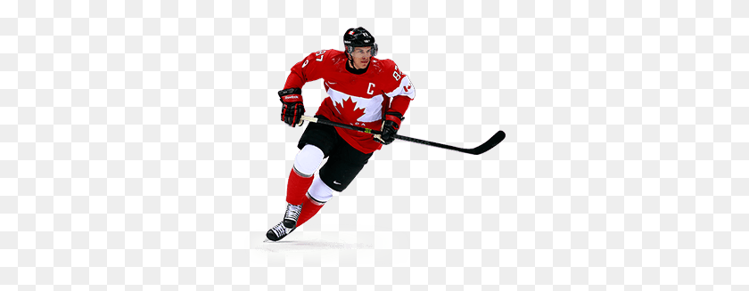 294x267 Hockey Player Group With Items - Hockey Player PNG