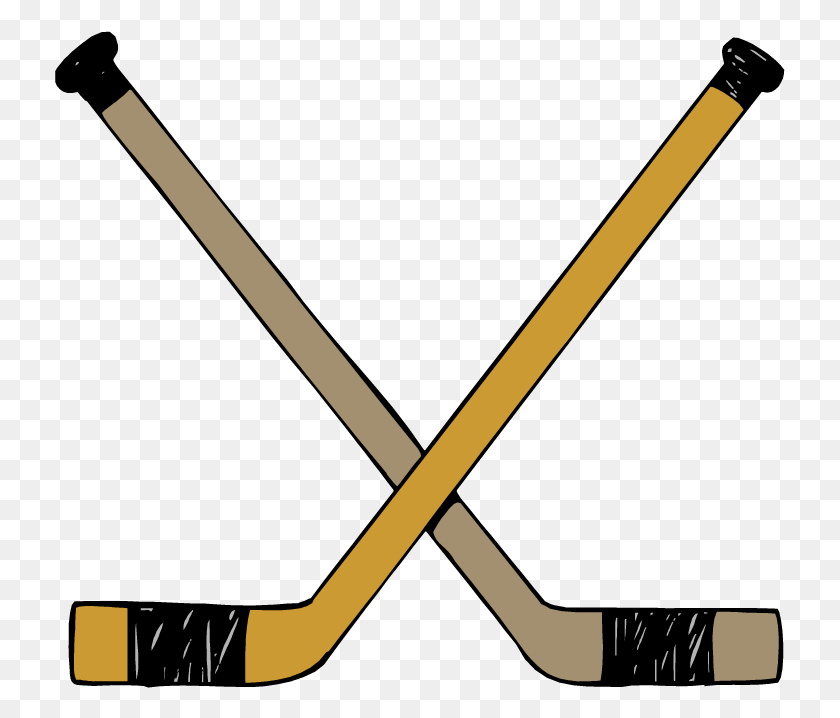 731x658 Hockey Sticks Clip Art - Hockey Stick And Puck Clipart