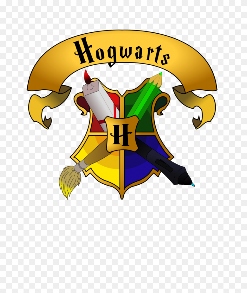 816x979 Hogwarts - Hogwarts Crest Clipart