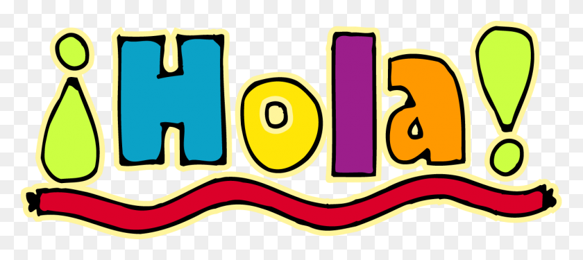 1277x517 Hola Clipart Look At Hola Clip Art Images - Raton Clipart