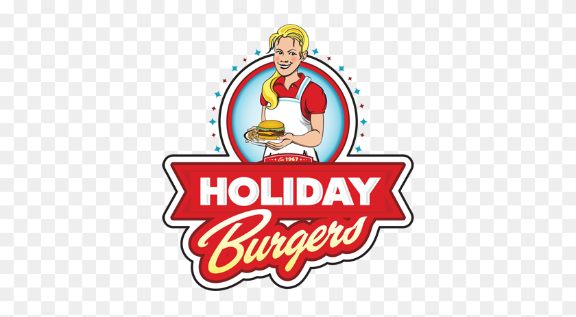 403x403 Holiday Burgers Hopkinsville, Kentucky - Burger And Fries Clipart