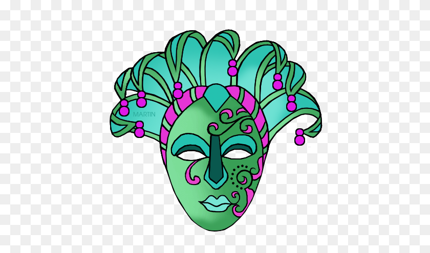 448x435 Holiday Clip Art - Mardi Gras Mask Clip Art