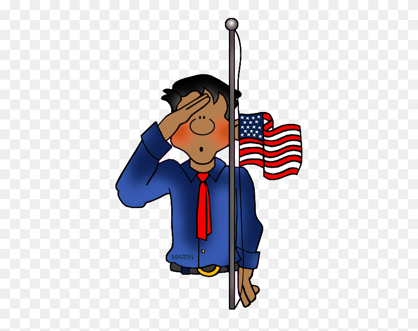 406x605 Holiday Clip Art - Flag Day Clipart