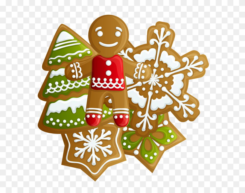 596x600 Holiday Cookie Clip Art - Wrigley Field Clipart