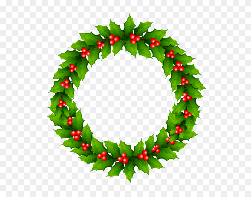 573x600 Holiday Decorations Christmas - Merry Christmas Wreath Clipart