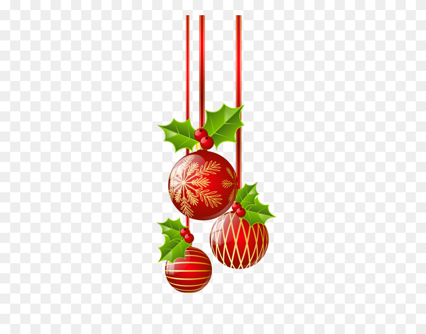 424x600 Holiday Ornaments Clipart - Christmas Balls Clipart