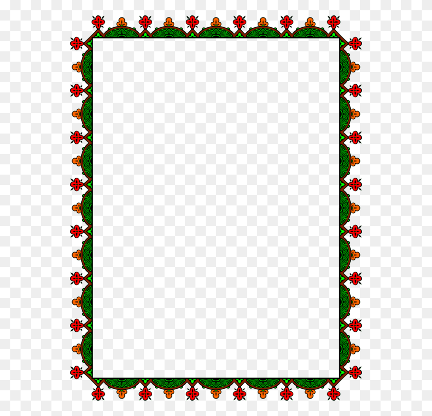 568x750 Holly Aquifoliales Picture Frames Christmas Day Floral Design Free - Christmas Frame Clipart
