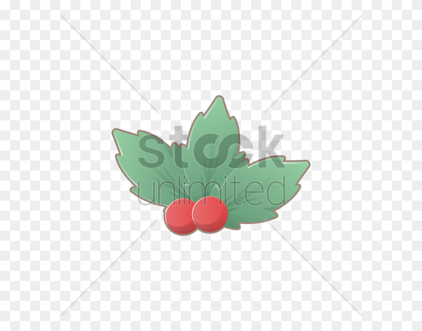 600x600 Holly Berry Vector Image - Holly Leaves PNG