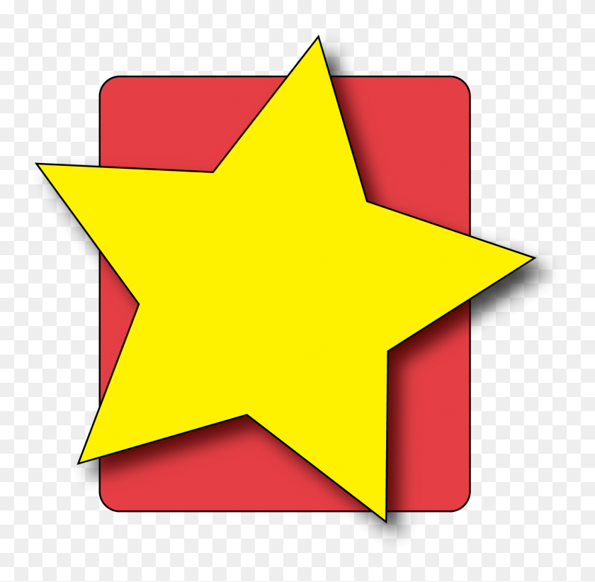 1369x1336 Hollywood Star Clip Art - Five Stars Clipart