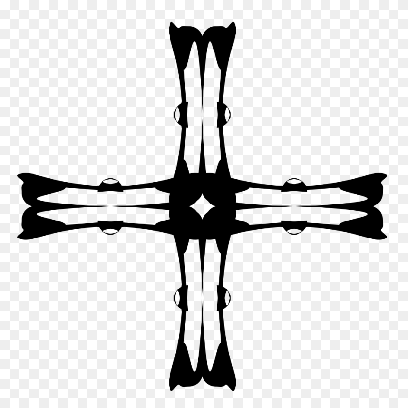900x900 Святой Греческий Крест Клипарт Скачать - Крест Вектор Png
