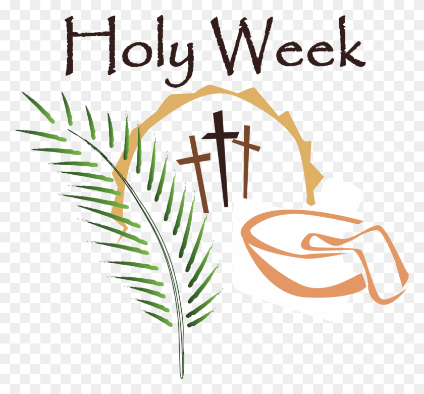 1024x946 Holy Week Masses - Holy Thursday Clip Art
