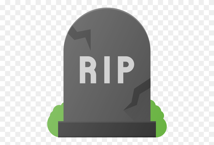 512x512 Holyday, Halloween, Cemetery, Grave, Stone, Yard, Rip Icon Free - Rip Paper PNG