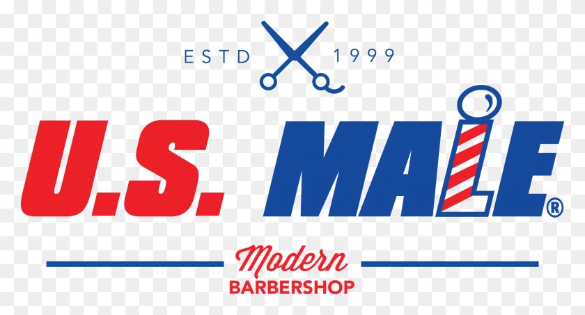 2776x1400 Home - Barber Shop Logo PNG