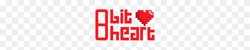 202x110 Home Bit Heart - Corazón De 8 Bits Png