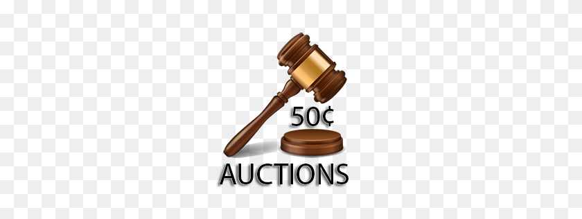 256x256 Home Cent Auctions - 50 Cent PNG