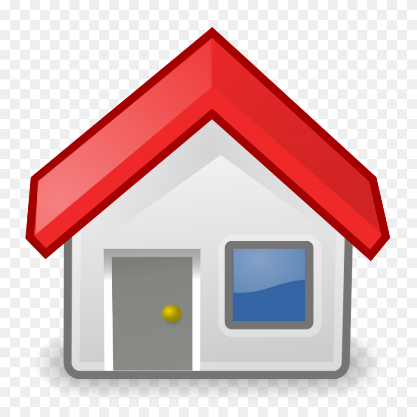 900x900 Home Clipart Vector Png - Mortgage Clipart