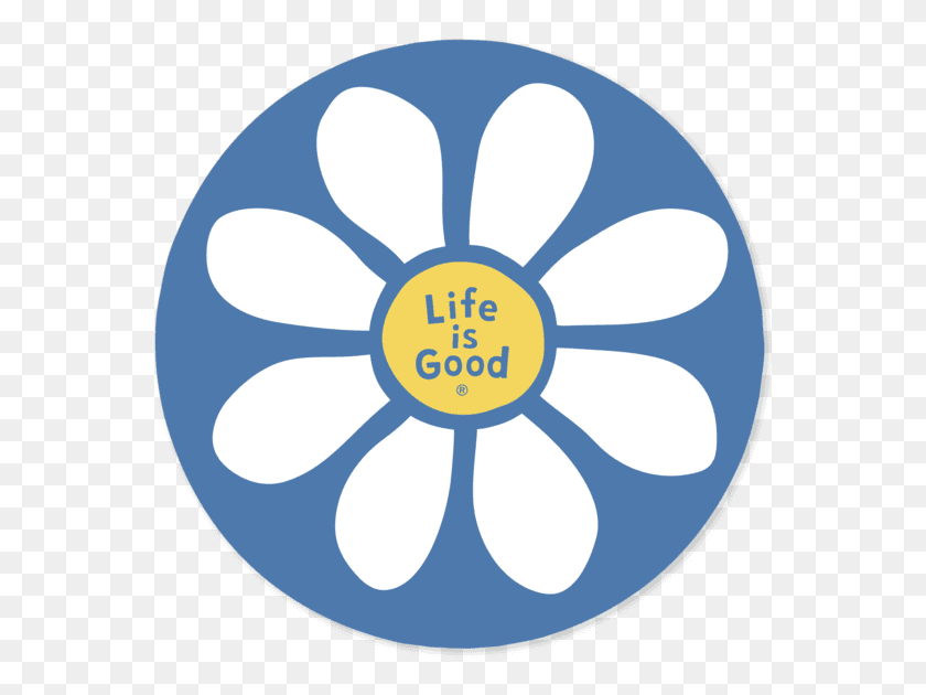570x570 Home Daisy Lig Magnet Life Is Official Site - Life Is Good Клипарт