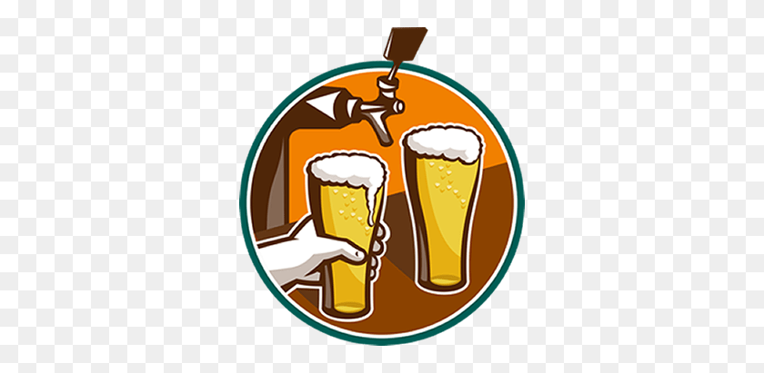 314x351 Home Fitzgerald' S Sports Bar - Draft Beer PNG