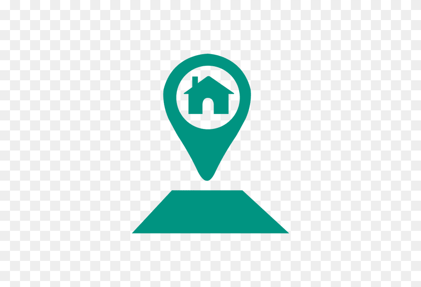 512x512 Home Location Pointer Icon - Pointer PNG