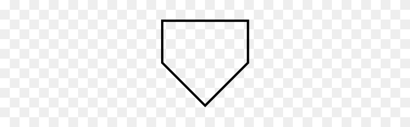 200x200 Home Plate Icons Noun Project - Home Plate PNG