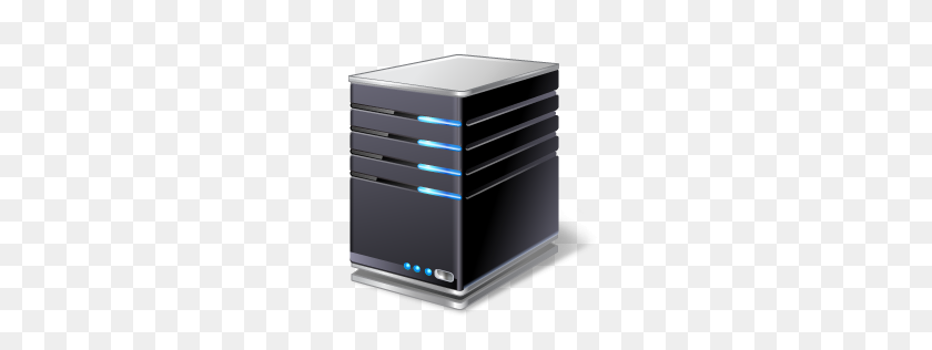 256x256 Home Server Icon Vista Hardware Devices Iconset Icons Land - Server Icon PNG