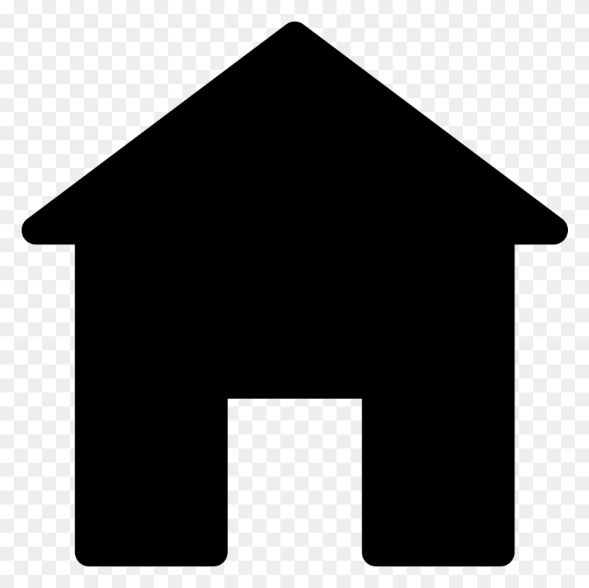 981x980 Home Silhouette Png Icon Free Download - House Silhouette PNG