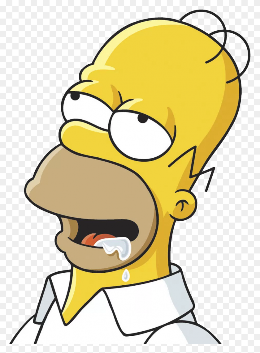 932x1294 Home Simpson Png Image - Simpson Png