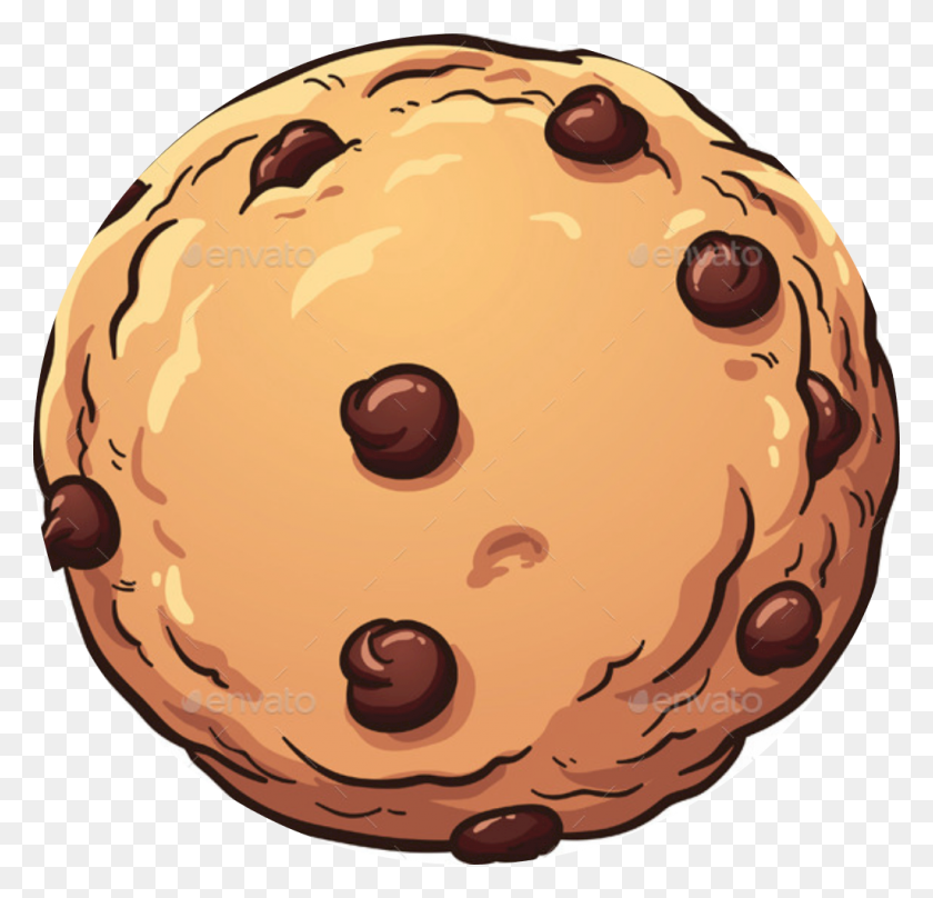 1024x982 Home Sundaes Gelato - Chocolate Chip Cookie Clipart